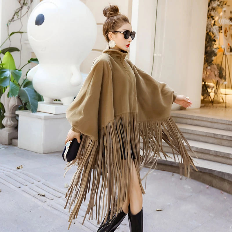 Spring Autumn Black Jacket Women