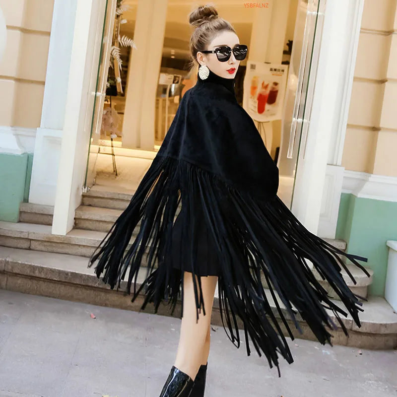Spring Autumn Black Jacket Women