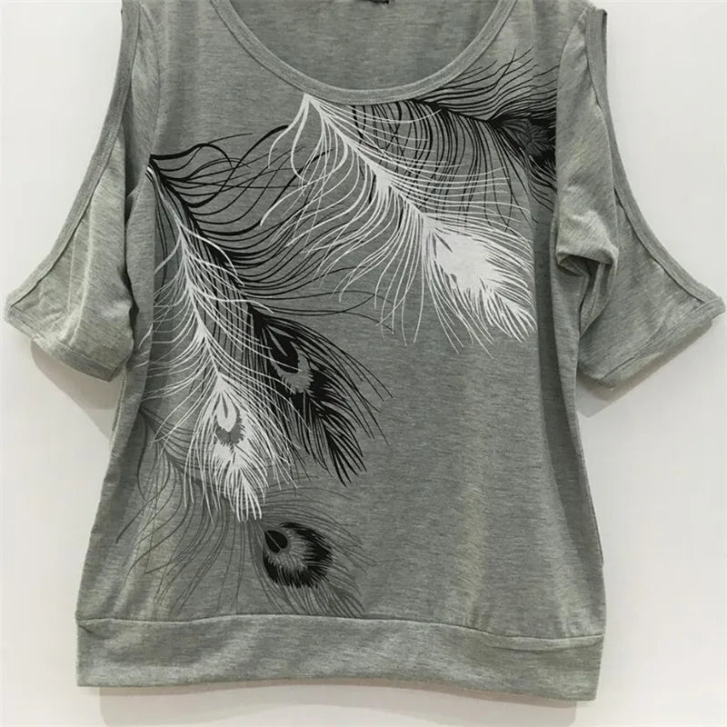 Women & Girl  Loose Type T-Shirt