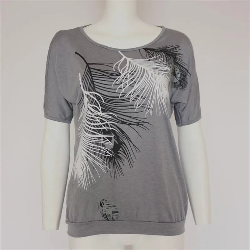 Women & Girl  Loose Type T-Shirt