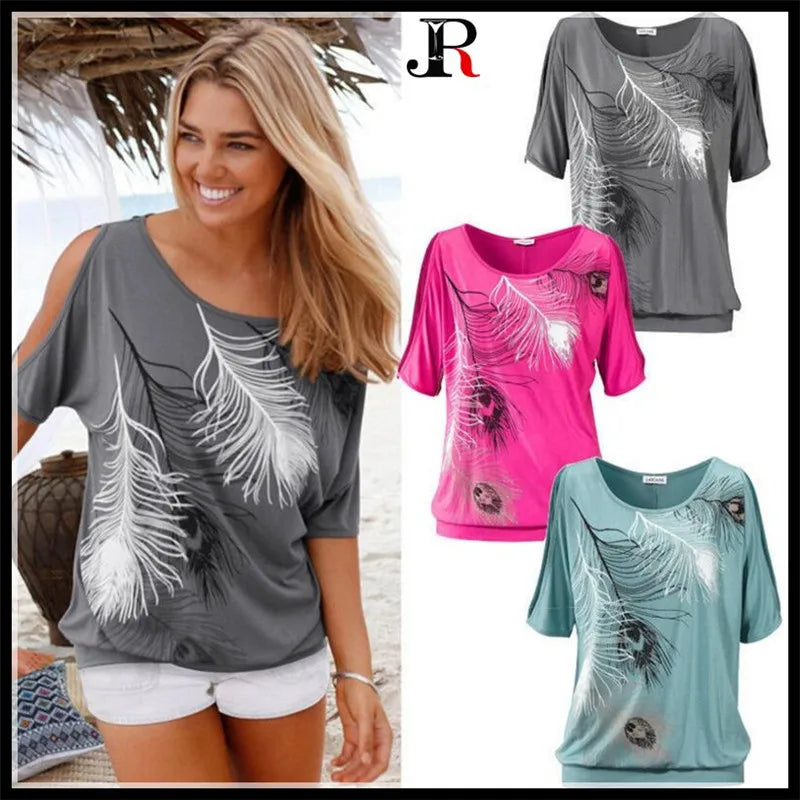 Women & Girl  Loose Type T-Shirt
