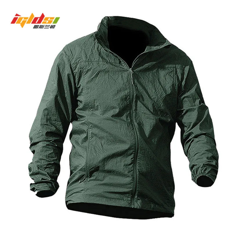 Summer Waterproof Quick Dry Jacket Men