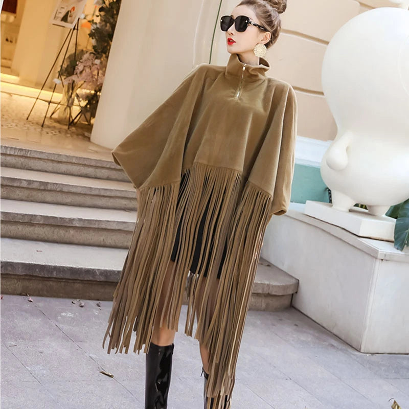 Spring Autumn Black Jacket Women