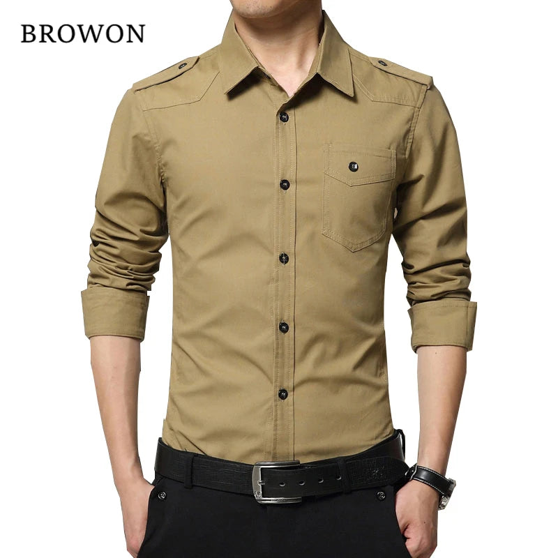 Men's epaulette Shirt