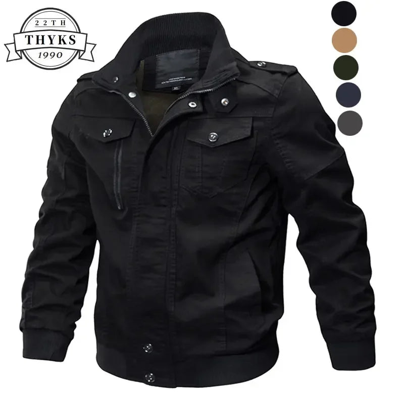 Military Bomber Jacket Men