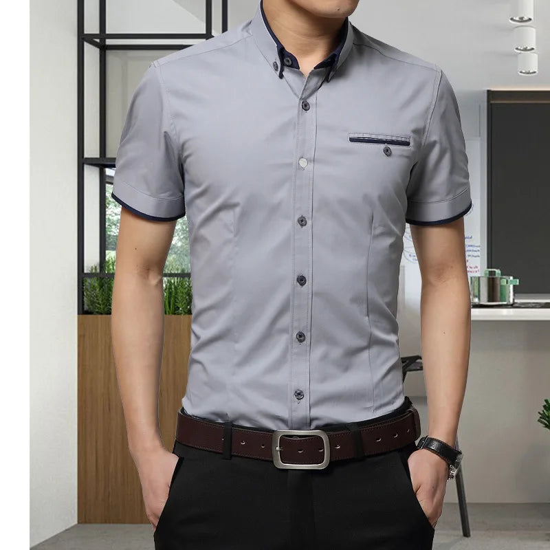 Men's Summer Business Shirt