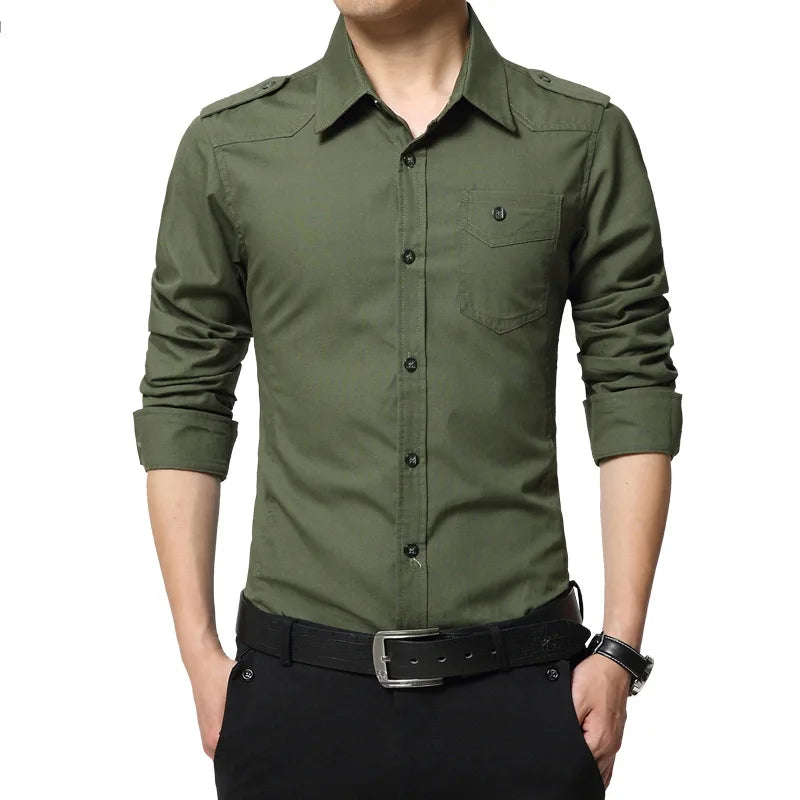 Men's epaulette Shirt