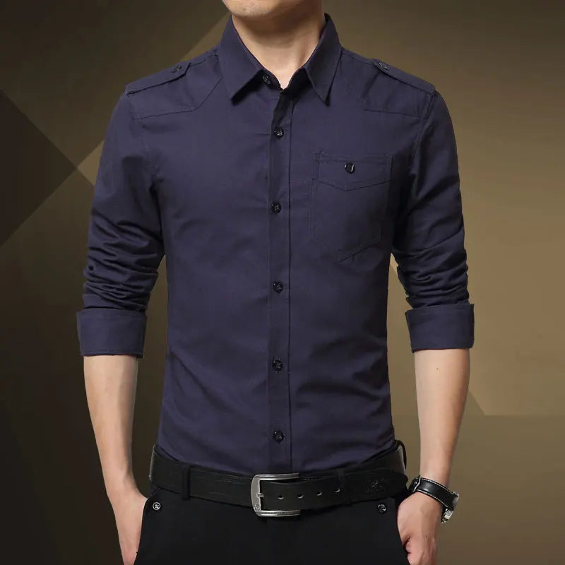 Men's epaulette Shirt