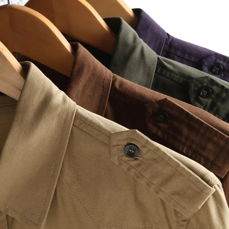 Men's epaulette Shirt