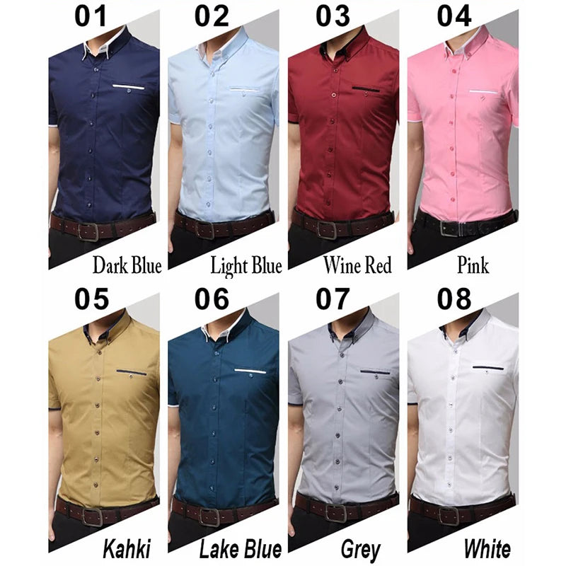Men's Summer Business Shirt